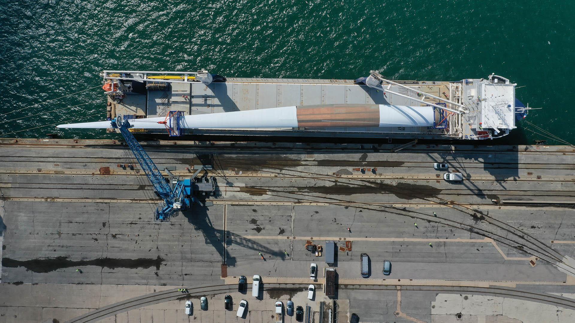 MACPHEE トゥモローランドBEAMS SHIPS World's largest wind turbine blade sets sail! | LM Wind Power